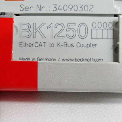Beckhoff BK1250 Buskoppler / Neu OVP - Maranos.de