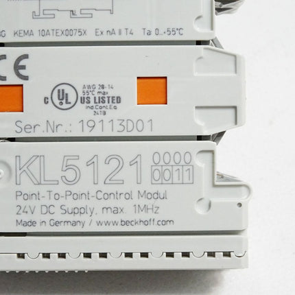 Beckhoff KL5121 0011 Busklemme 1-Kanal-Encoder-Interface / Neu - Preis pro Stück - Maranos.de