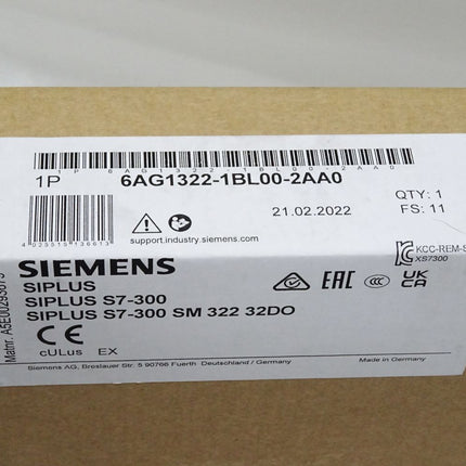 Siemens Siplus SM322 6AG1322-1BL00-2AA0 / Neu OVP versiegelt - Maranos.de