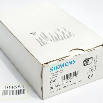 Siemens 3UA5200-1K Überlastrelais / Neu OVP - Maranos.de