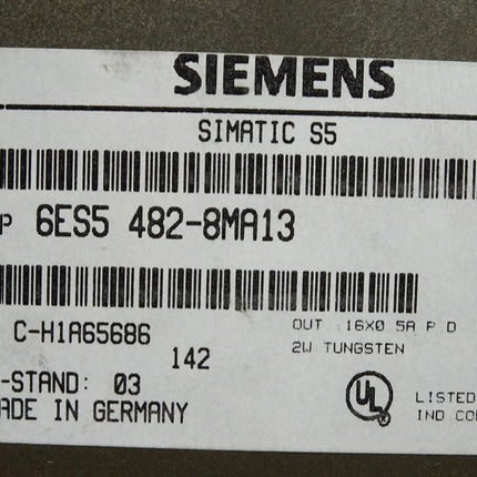 Siemens 6ES5482-8MA13 6ES5 482-8MA13 Digital Ein/Ausgabe - Maranos.de