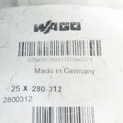 Wago Abschluss- und Zwischenplatte 280-312 / Inhalt : 25 Stück / Neu - Maranos.de