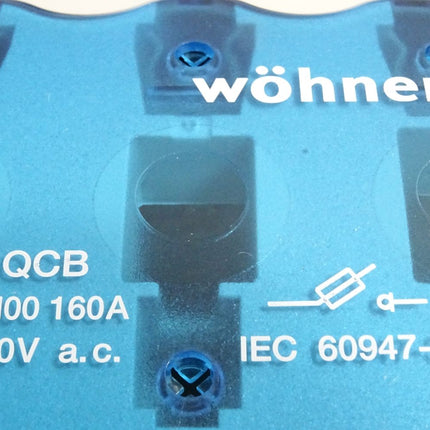 Wöhner 33198 .000 NH-Sicherungs-Lasttrennschalter QCB NH00 160A 690V / Unbenutzt mit Lagerspuren - Maranos.de