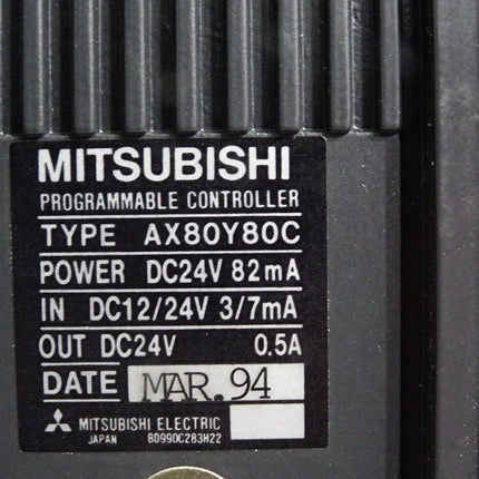 Mitsubishi Melsec Programmable Controller AX80Y80C A6DIN1C - Maranos.de