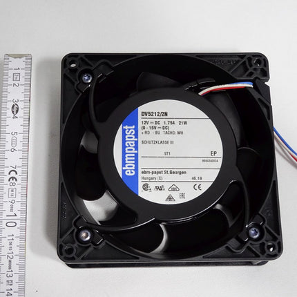 Ebmpapst Diagonallüfter DV5212/2N 12V 21W 127x127mm / Neu - Maranos.de