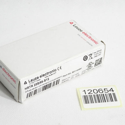 Leuze electronic Taster Hintergrundausblendung HRTR 25B/66-S12 50114491 Neu OVP
