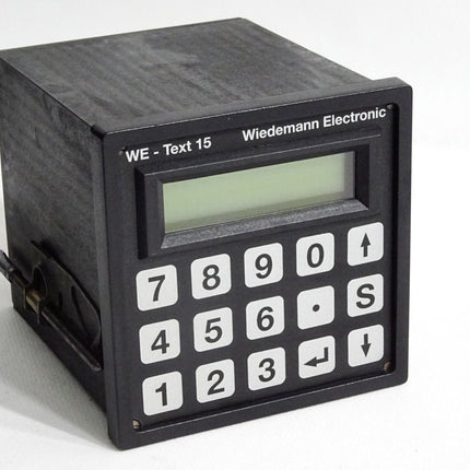 Wiedemann Electronic We-text 15 Text Display - Maranos.de