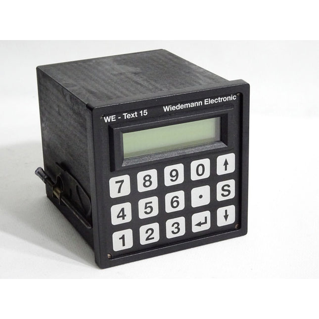 Wiedemann Electronic We-text 15 Text Display - Maranos.de