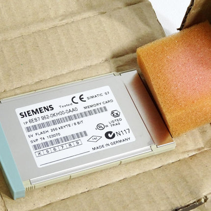 Siemens Speichermodul 256KB 6ES7952-0KH00-0AA0 6ES7 952-0KH00-0AA0 / Neu OVP