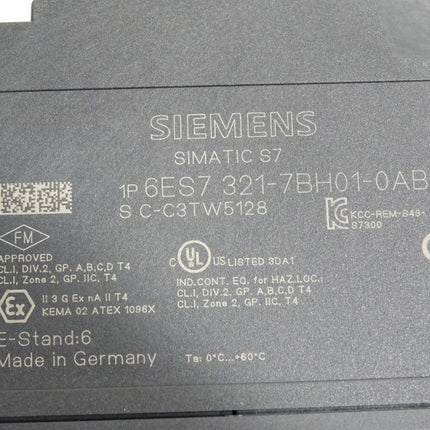 Siemens S7-300 Digitaleingabe SM321 6ES7321-7BH01-0AB0 6ES7 321-7BH01-0AB0 - Maranos.de
