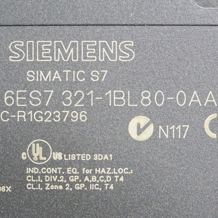 Siemens S7-300 Digitaleingabe SM321 6ES7321-1BL80-0AA0 6ES7 321-1BL80-0AA0 - Maranos.de