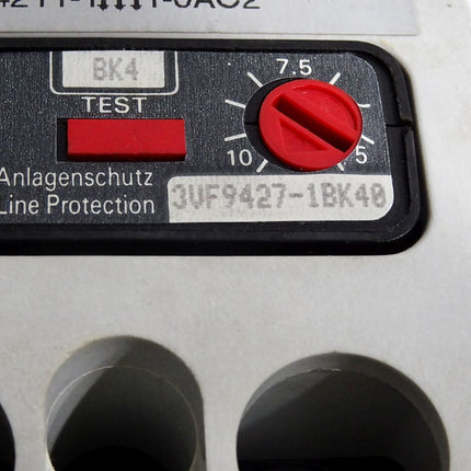 Siemens Leistungsschalter 3VF4211-1BK41-0AC2 DI Module 3VF9427-1BK40