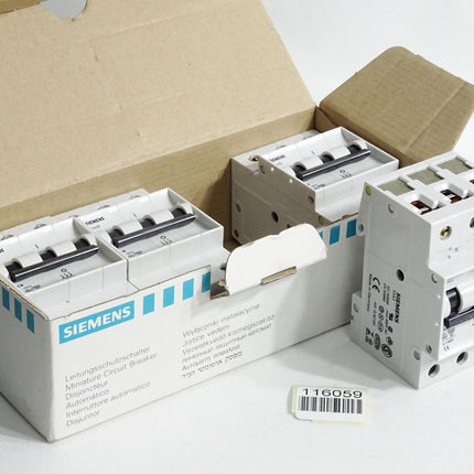 Siemens Leitungsschutzschalter 5SX23 C6 5SX2306-7 /Neu /Preis pro Stück ohne OVP - Maranos.de
