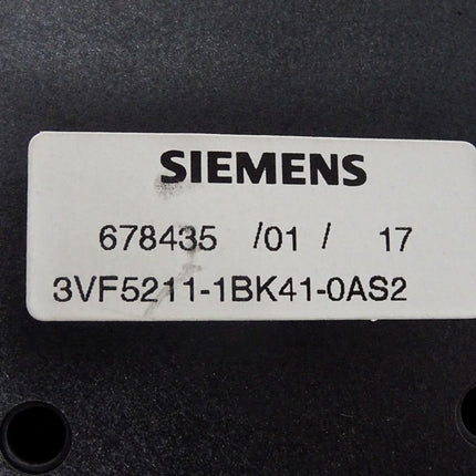 Siemens Leistungsschalter 3VF5211-1BK41-0AS2 DI Module 3VF9527-1BK40