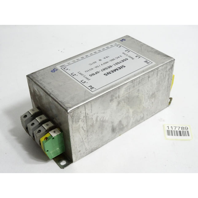 Siemens 6SE7021-8ES87-0FB0 Simovert Masterdrives Funkentstörfilter