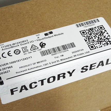 Allen Bradley 1732ES-IB12XOBV2 ArmorBlock Guard I/O 297965 / Neu OVP versiegelt