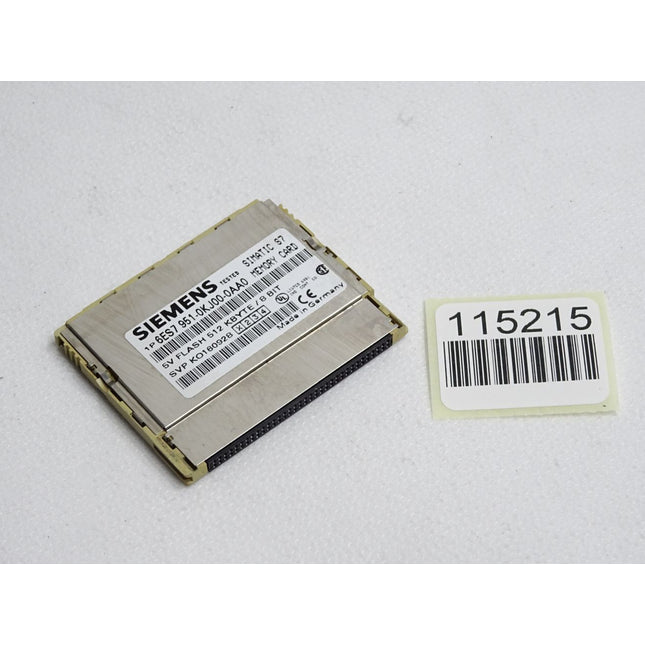 Siemens Memory Card 512KB 6ES7951-0KJ00-0AA0 6ES7 951-0KJ00-0AA0 - Maranos.de