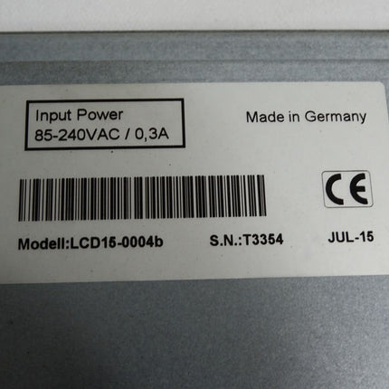 TFT-monitor 15" LCD15-0004 b Kompatibel zu den Heidenhain BC120 BC120F BC125