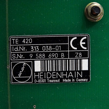 Heidenhain TE420 313038-01 TNC-Bedienfeld