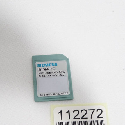 Siemens Micro Memory Card 64KB 6ES7953-8LF20-0AA0 6ES7 953-8LF20-0AA0 - Maranos.de
