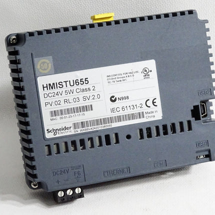 Schneider Electric HMISTU655 Touchpanel - Topzustand - Maranos.de