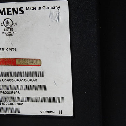 Siemens Sinumerik HT6 6FC5403-0AA10-0AA0 Handheld Terminal Bedienpanel - Maranos.de