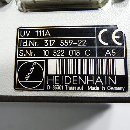 Heidenhain UV111A 317559-22 Stromversorgungseinheit