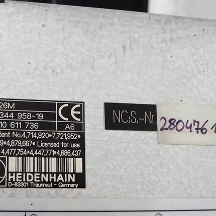 Heidenhain Logikeinheit LE426M 344958-19 325821-05 344712-01 324961-09 329660-06
