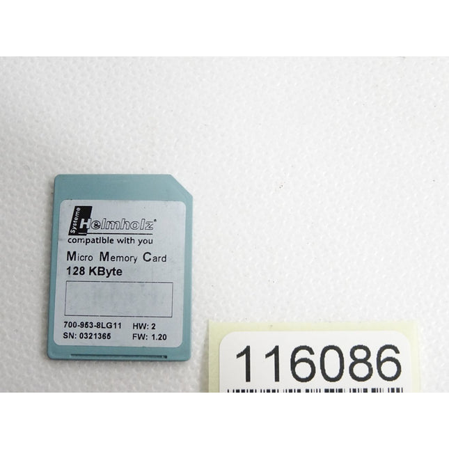 Helmholz Micro Memory Card 128KB 700-953-8LG11 - Maranos.de