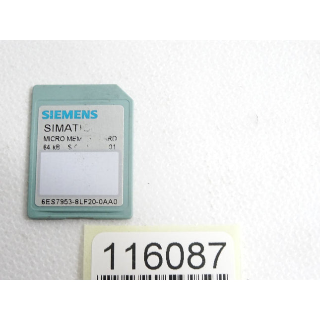 Siemens Micro Memory Card 64KB 6ES7953-8LF20-0AA0 6ES7 953-8LF20-0AA0 - Maranos.de