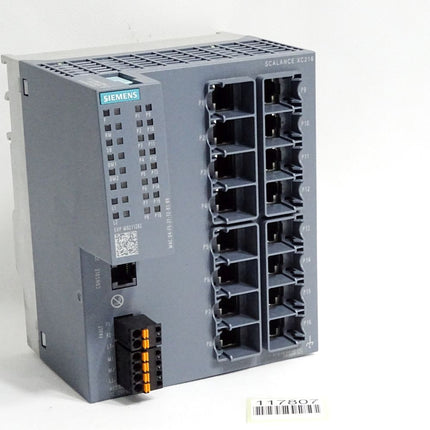 Siemens Scalance XC216 Ethernet Switch 6GK5216-0BA00-2AC2