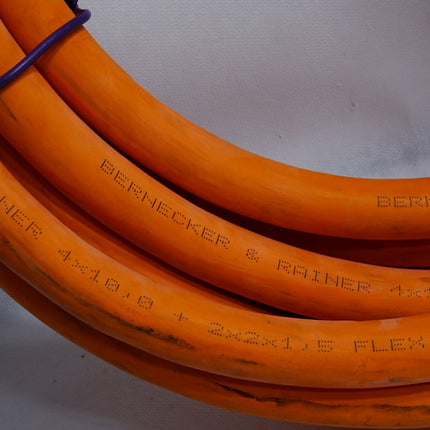 B&R BERNECKER & RAINER 4x10+2x2x1.5 FLEX Motor Cable 10 mm² Length 9m - Maranos.de