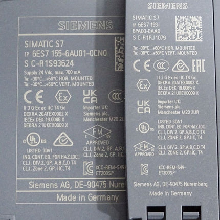 Siemens IM155-6 PN/2 6ES7155-6AU01-0CN0 6ES7 155-6AU01-0CN0 / Neuwertig