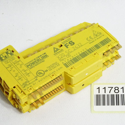 B&R X20SC2432 Rev.D0 X20 SC 2432  I/O-Modul