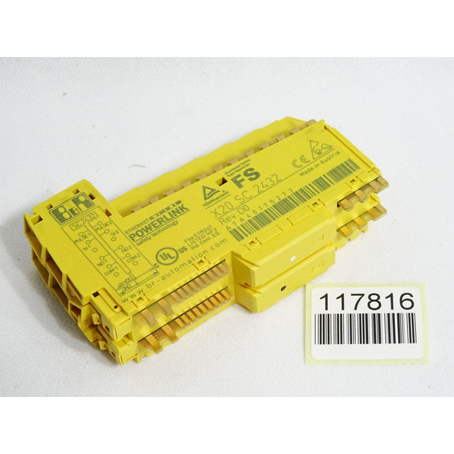 B&R X20SC2432 Rev.D0 X20 SC 2432  I/O-Modul