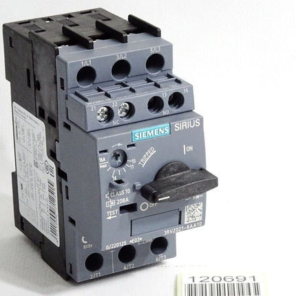 Siemens Leistungsschalter 3RV2021-4AA10 / Neuwertig - Maranos.de