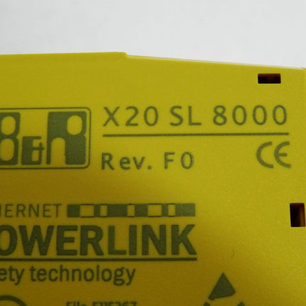 B&R X20SL8000 Rev.F0 X20 SL 8000 POWERLINK Zentraleinheit