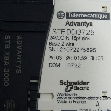 Schneider Electric Telemecanique Advantys STBDDI3725 Digitaleingang STBXBA3000 - Maranos.de