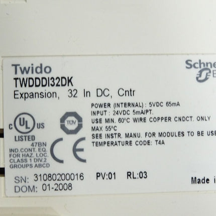 Schneider Electric Twido TWDDDI32DK Digital Eingangsmodul - Maranos.de