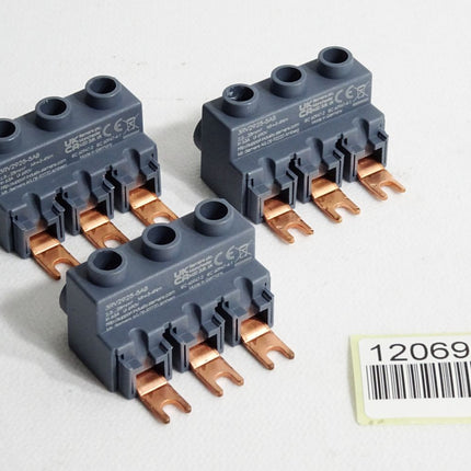 Siemens 3-Phasen-Einspeiseklemme 3RV2925-5AB / Inhalt:3 Stück / Neuwertig - Maranos.de