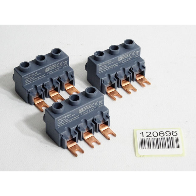 Siemens 3-Phasen-Einspeiseklemme 3RV2925-5AB / Inhalt:3 Stück / Neuwertig - Maranos.de