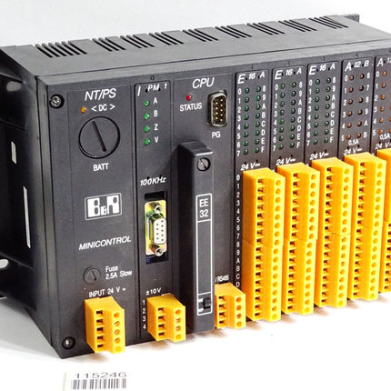 B&R MCGE33-0 Rev.50.36 MINI base unit B Housing Power supply NT33 CPU CP31 - Maranos.de