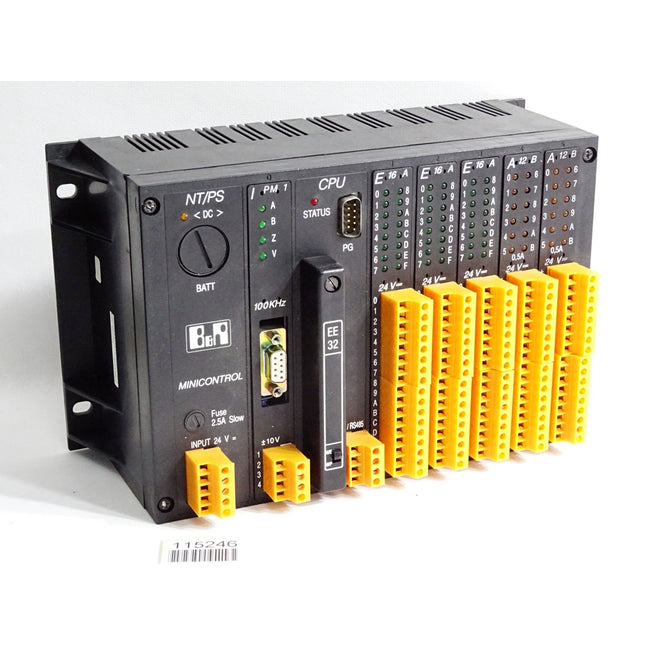 B&R MCGE33-0 Rev.50.36 MINI base unit B Housing Power supply NT33 CPU CP31 - Maranos.de