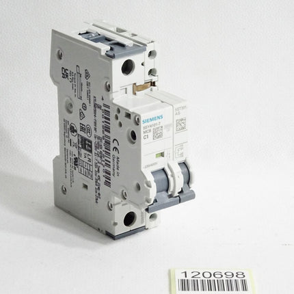 Siemens Leitungsschutzschalter 5SY4101-7 MCB C1 / Neuwertig - Maranos.de