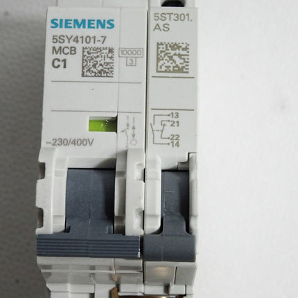 Siemens Leitungsschutzschalter 5SY4101-7 MCB C1 / Neuwertig - Maranos.de