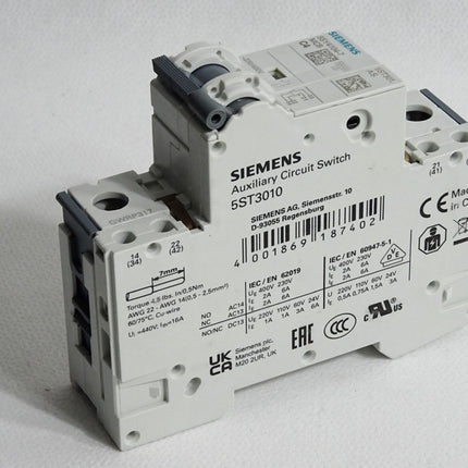 Siemens Leitungsschutzschalter 5SY4104-7 MCB C4 / Neuwertig - Maranos.de