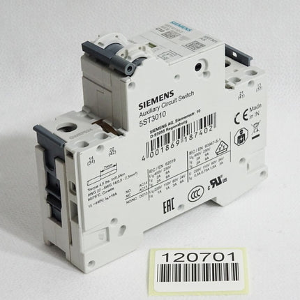 Siemens Leitungsschutzschalter 5SY4110-7 MCB C10 / Neuwertig