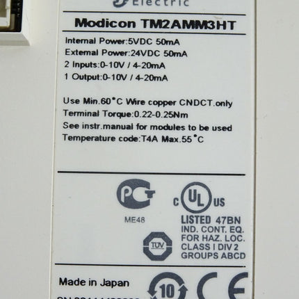 Schneider Electric Modicon TM2AMM3HT Analog E/A-Modul - Maranos.de