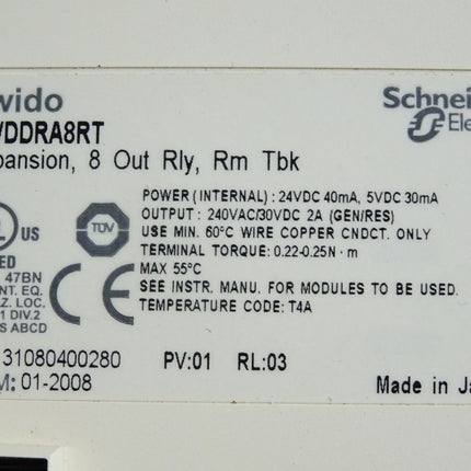 Schneider Electric Twido TWDDRA8RT Diskretes Ausgangsmodul - Maranos.de