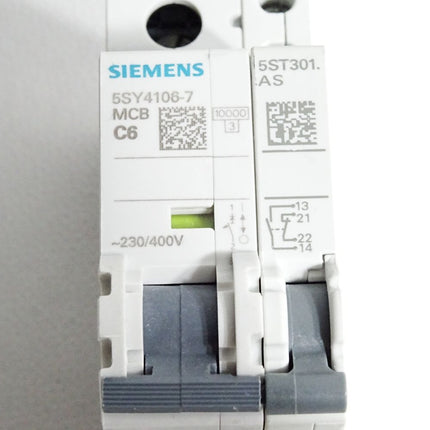 Siemens Leitungsschutzschalter 5SY4106-7 MCB C6 / Neuwertig - Maranos.de